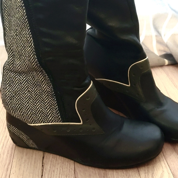 Women's Ben Sherman wedge boots - Picture 1 of 13